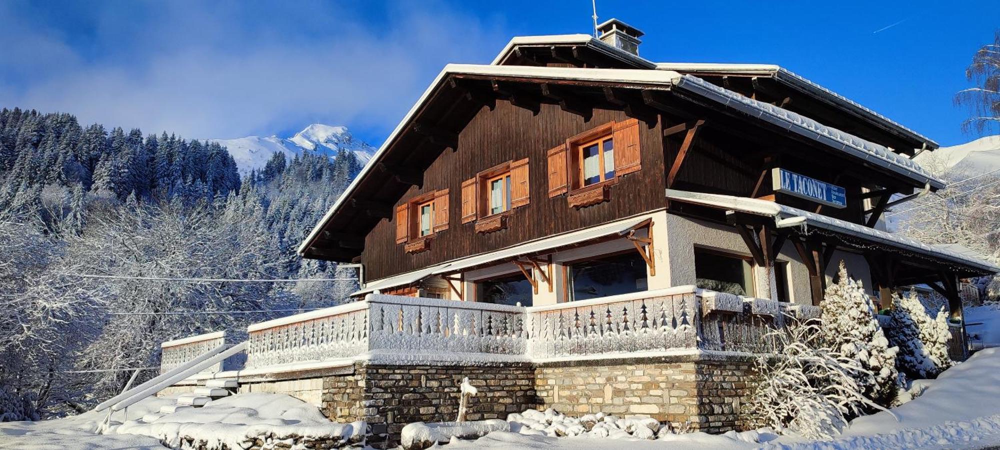 Le Taconet Hotel Le Praz de Lys Exterior foto